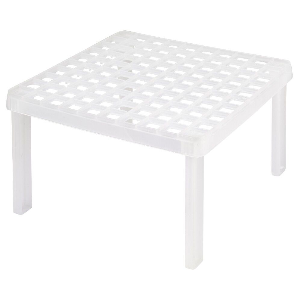Étagère carrée cuisine blanc
