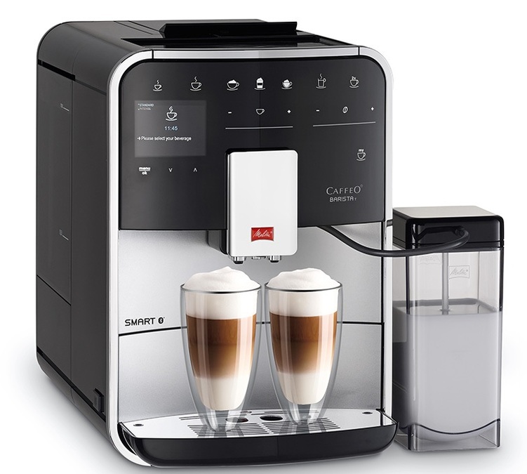Melitta Barista T Smart Connectée Argent/Noir F830-101 Coloris:Argent