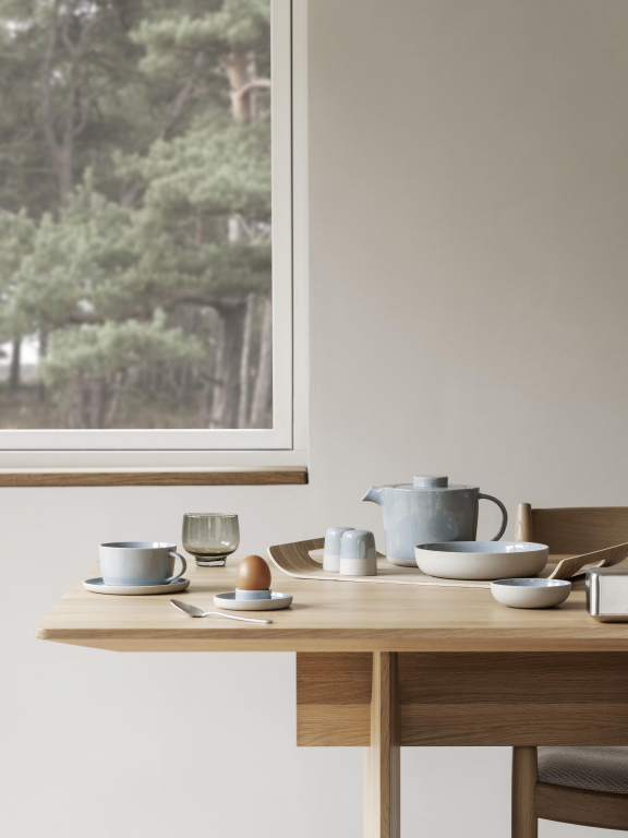 Blomus Sablo kop en schotel set van 2 cloud