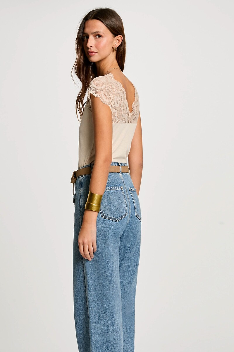 MORGAN<br>Camiseta com korte mouwen