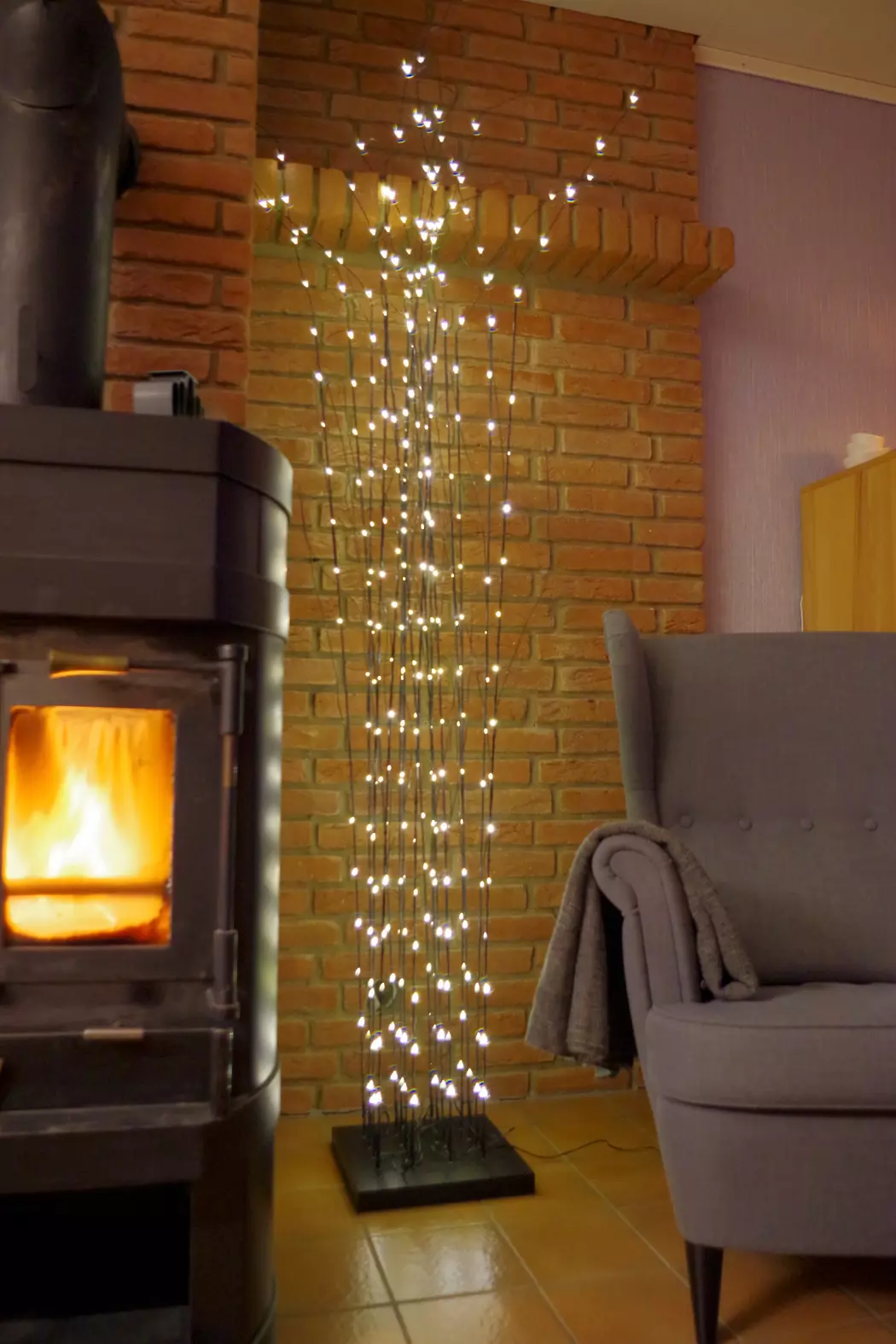 LED-Stehlampe Weidewand