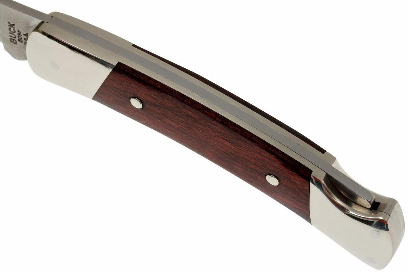 Buck 501 Squire 0501RWS-B, rosewood, met foedraal