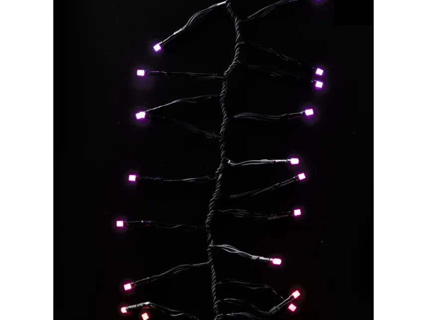 Twinkly Cluster 400 LED'er flerfarvet RGB - 6 meter/400 lys