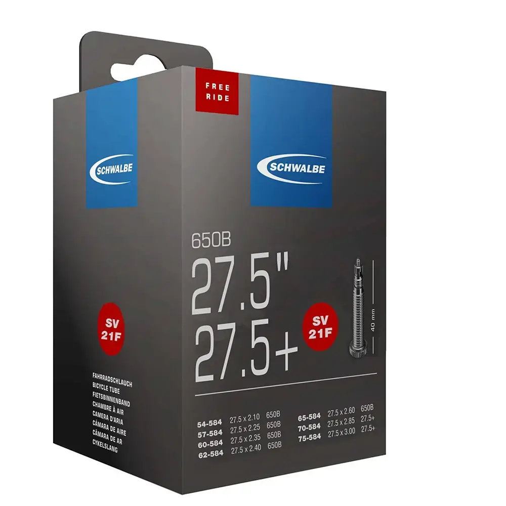 Schwalbe Binnenband SV21F 27.5+ Freeride 27.5 x 2.10-3.00