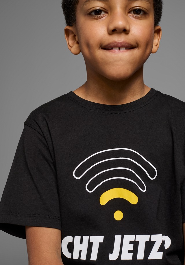 KIDSWORLD T-Shirt »ECHT JETZT?«, Kurzarm,  Basic-Passform,  bedruckt,  Rundhalsausschnitt