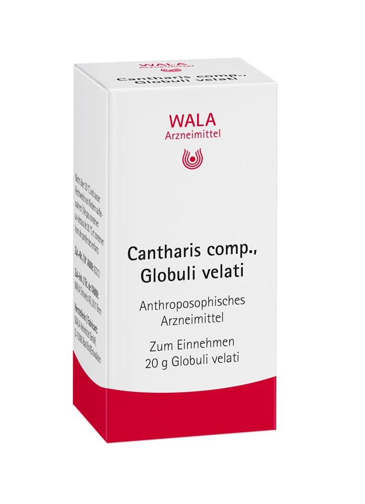 WALA Cantharis comp.<br>20 g, Flasche, Streukügelchen