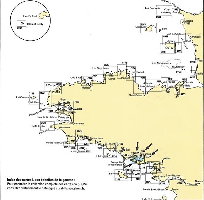 EPSHOM - 7137L GOLFE DU MORBIHAN