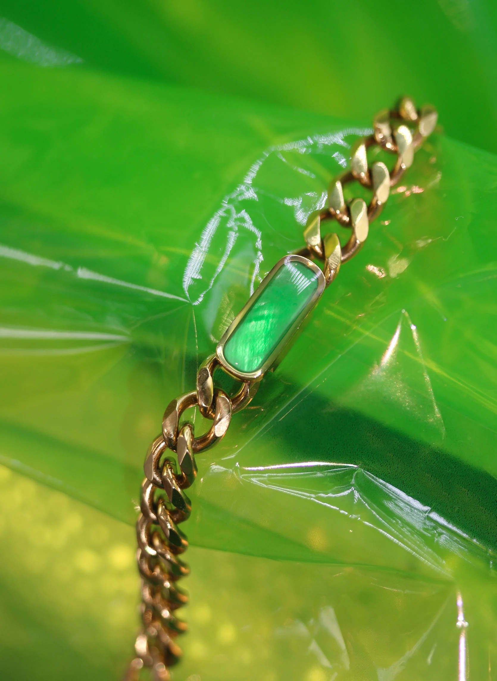 COLUMBA - Bracelet chaîne columba | Rose