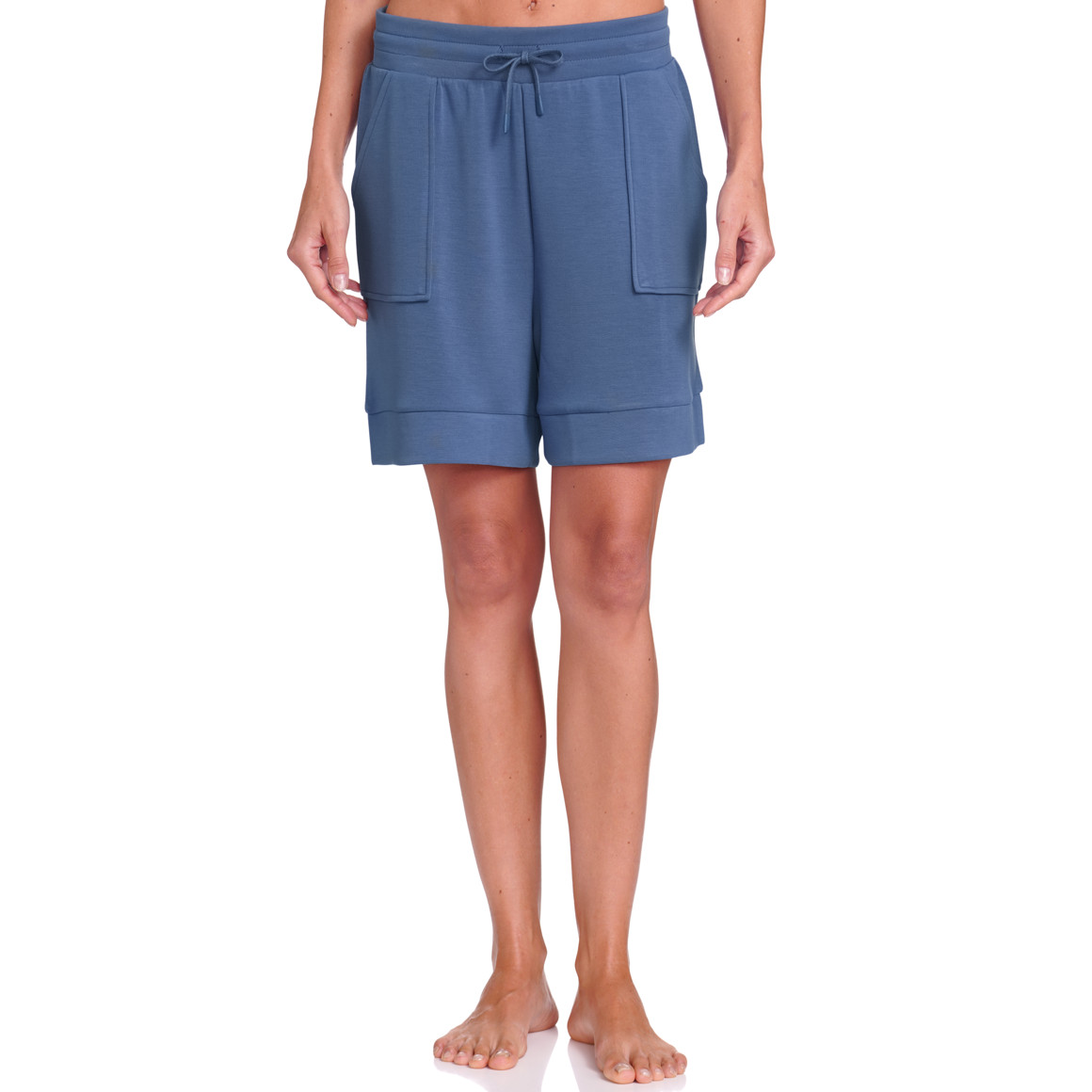 Gina Benotti Damen Sweatshorts aus Modal-Mix blau