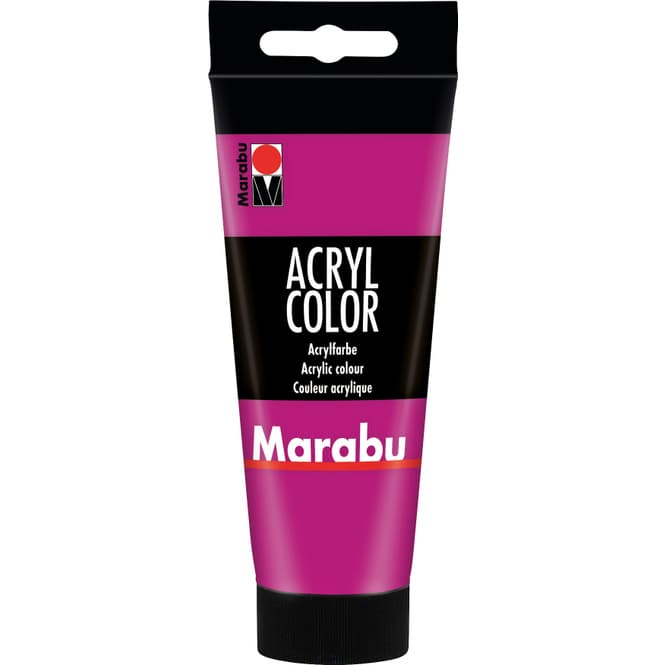 Marabu - Acryl Farbe - Magenta - 1 Tube á 100 ml