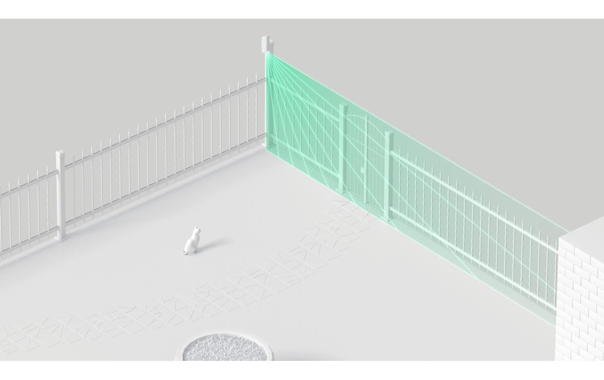 Baseline MotionProtect Curtain Jeweller Weiss<br>Bewegungsmelder mit schmalem Strahl für den Innenbereich