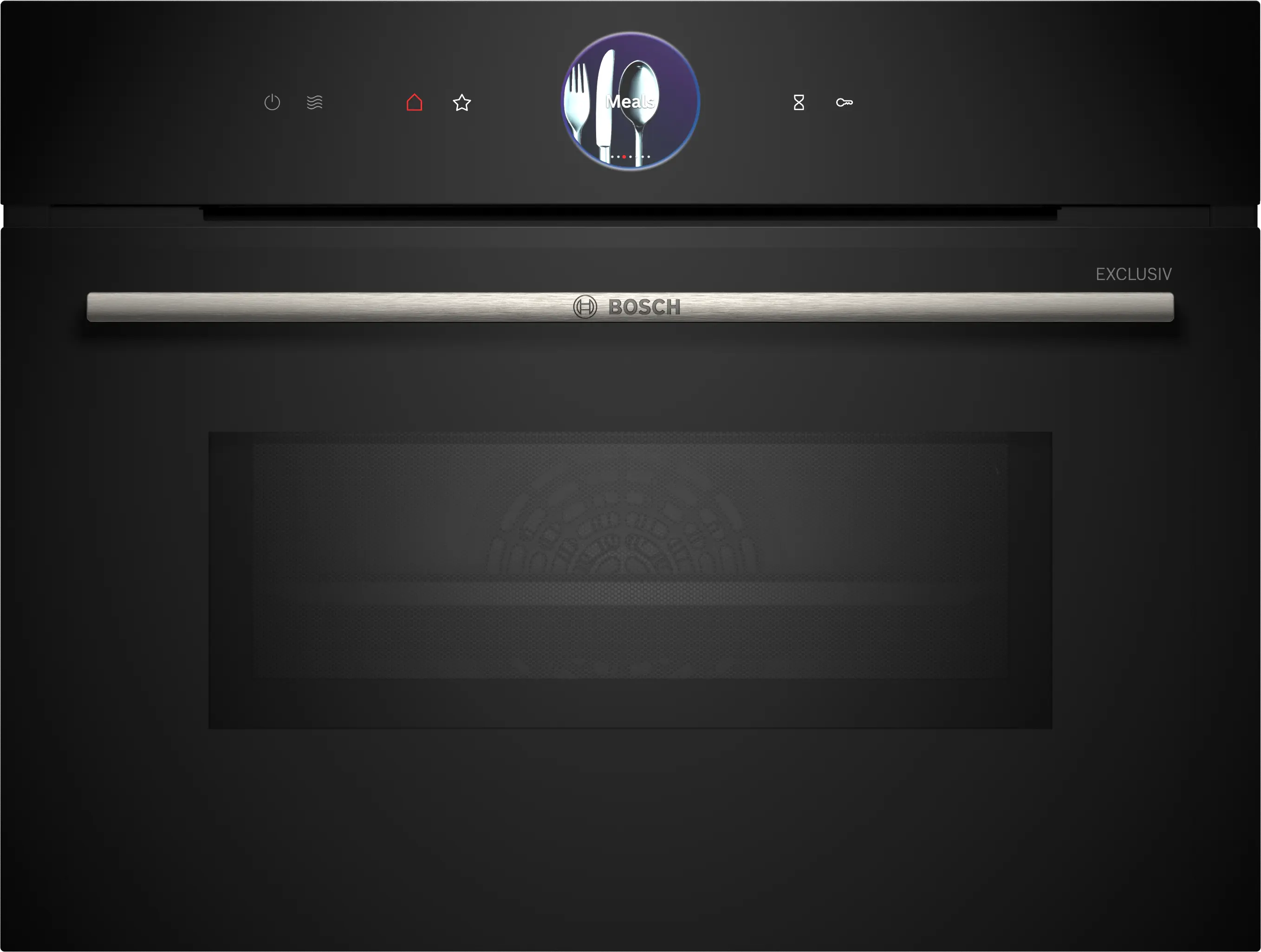 Serie 8 Compacte bakoven met magnetron 60 x 45 cm Zwart