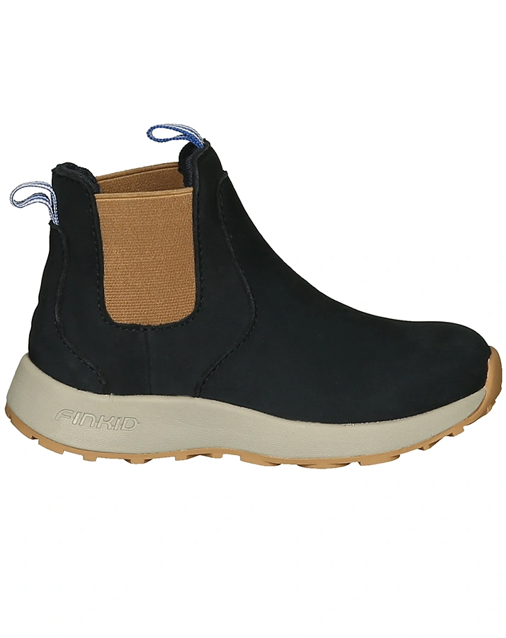 Chelsea-Boots SAAPAS in navy/cinnamon