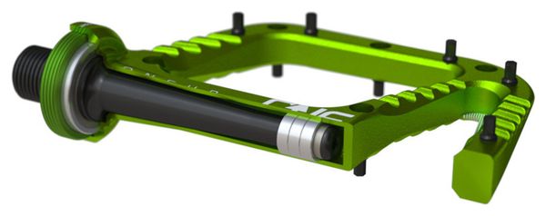 OneUp Paire de Pédales Aluminium Rouge