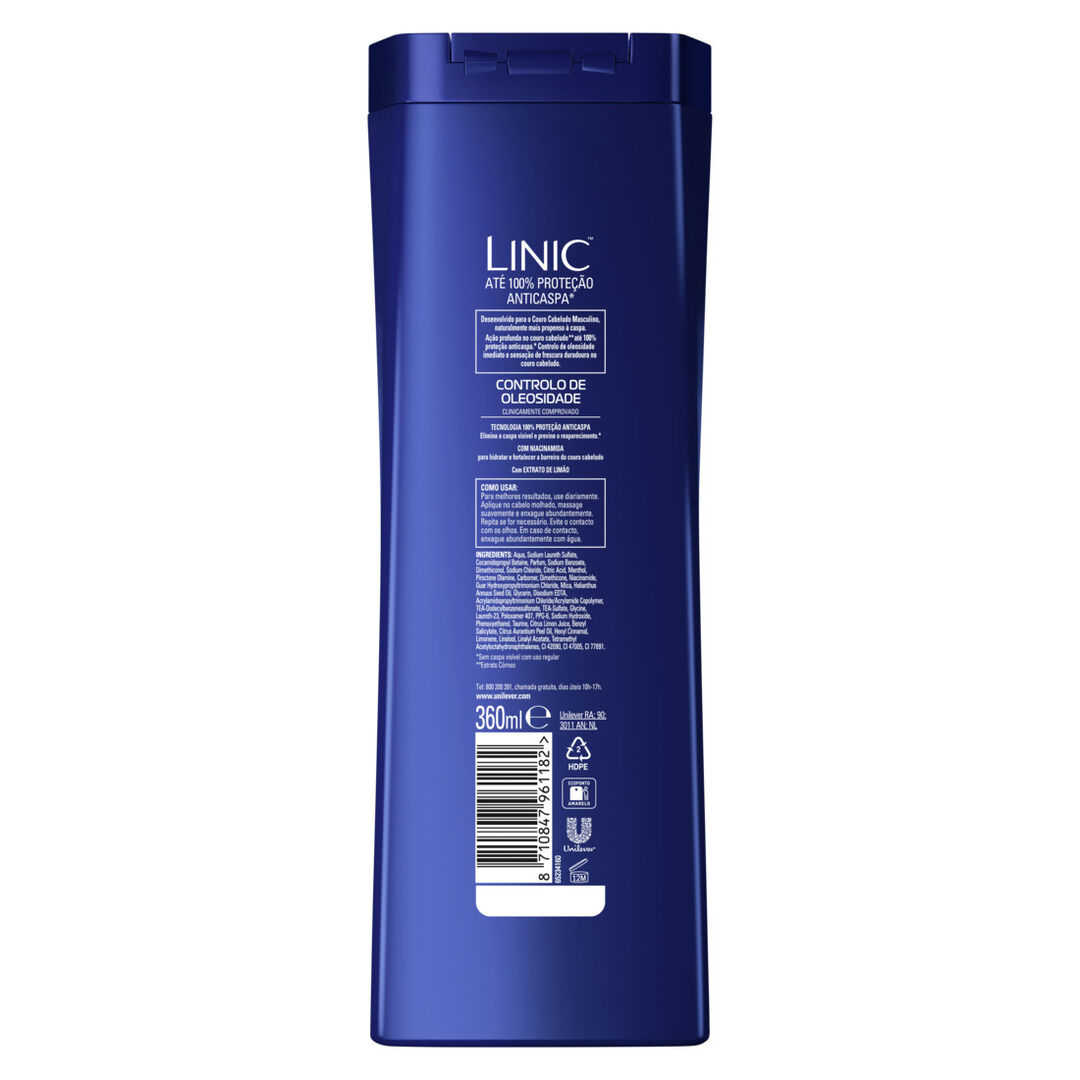Champô Controlo Oleosidade - 360ml