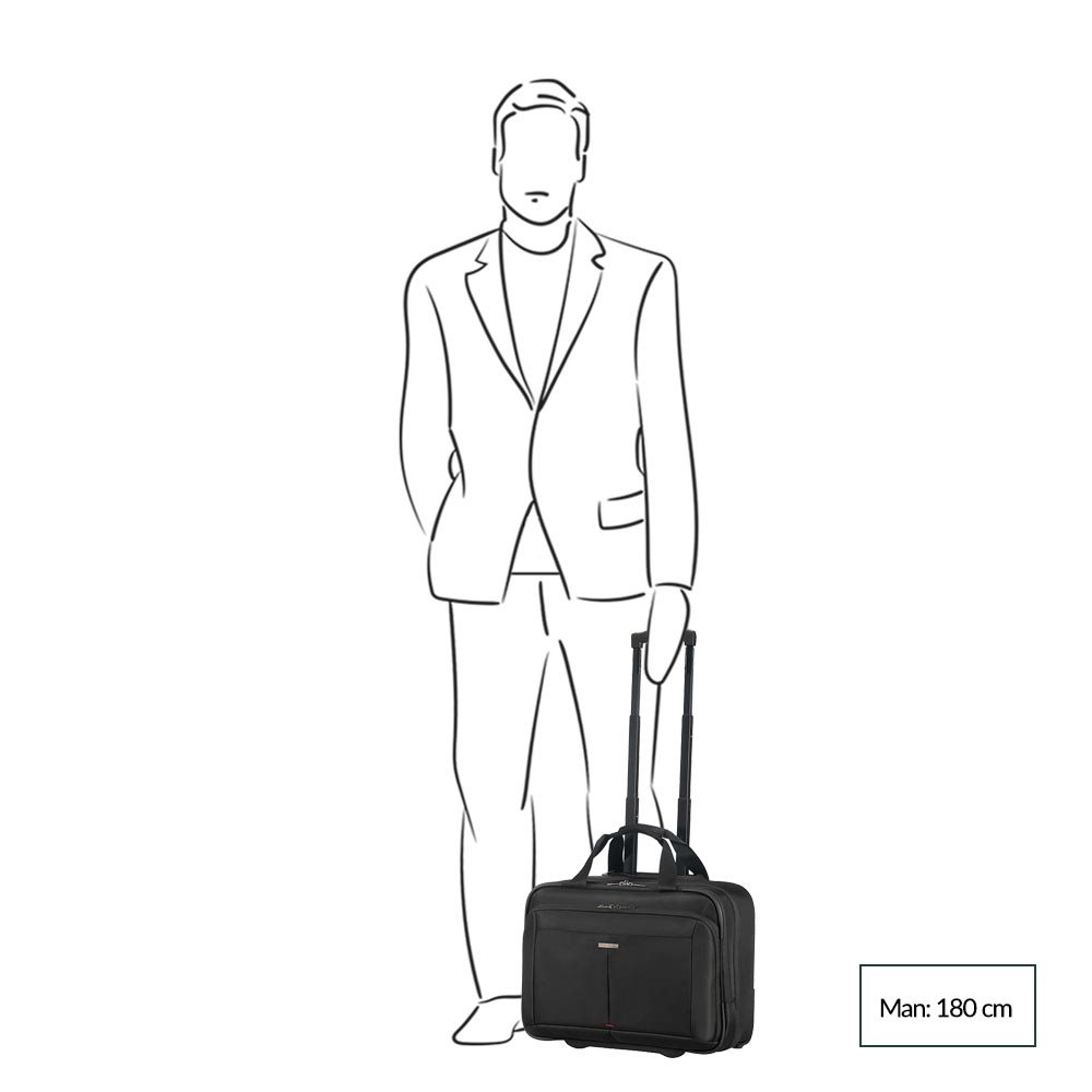 Samsonite GuardIT 2.0 Rolling Tote 17.3'' black