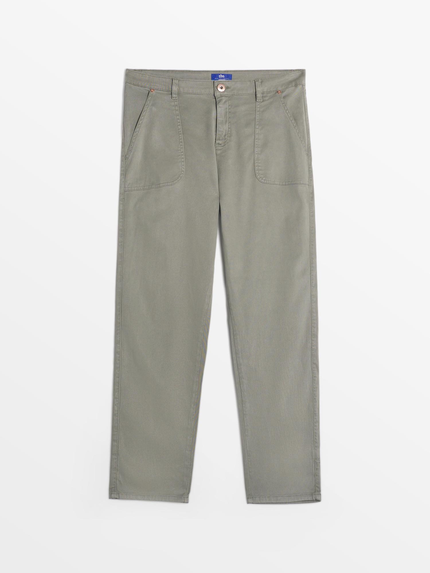 Pantalon Femme Fluide Vert