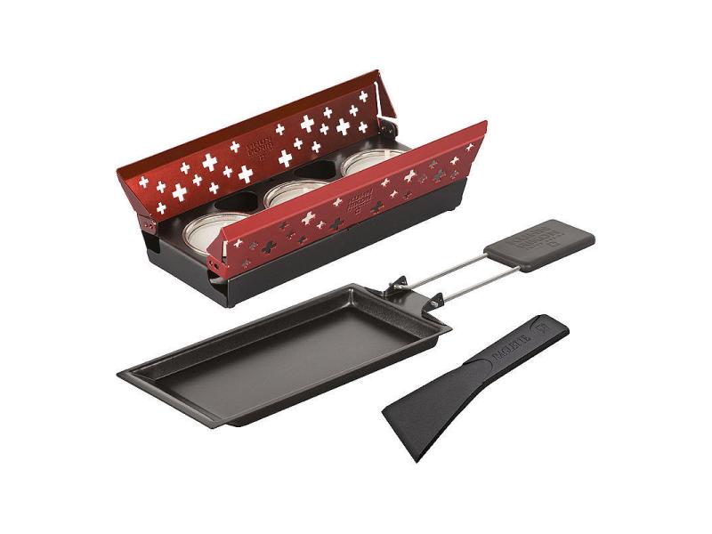 Kuhn Rikon Teelicht-Raclette Mini Candle Light Rot Mini Raclette, rot