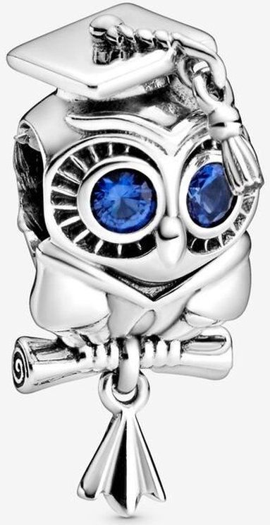 Pandora - Wise Owl Graduation - Bedel - Zilver