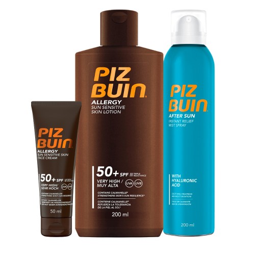 Piz Buin Peles Sensíveis e Reativas ao Sol Pack