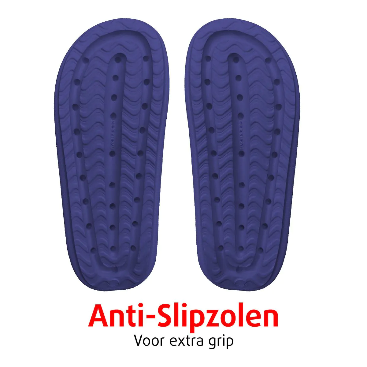 Orthopedische Zomer Badslippers (Donker blauw)