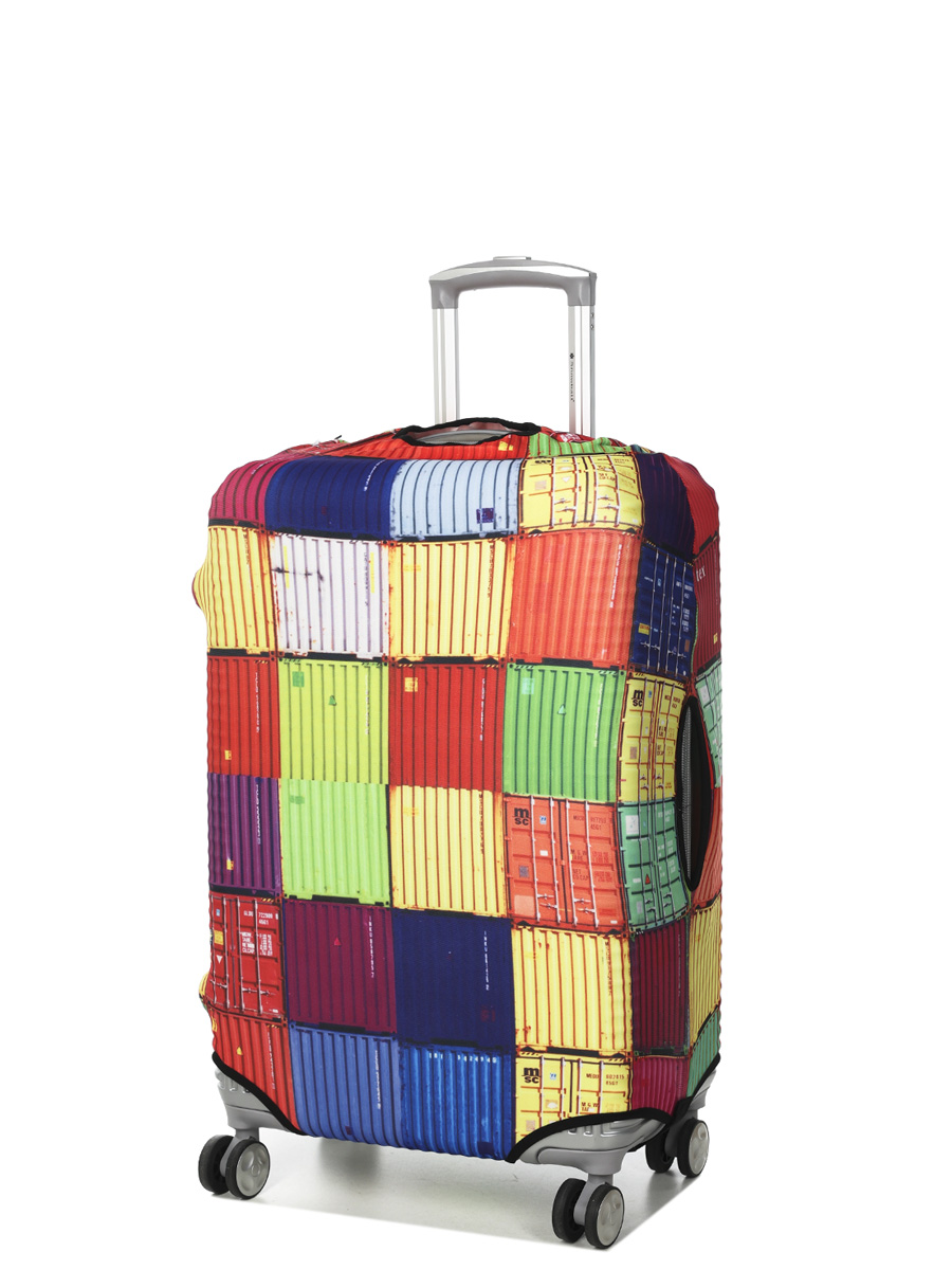 Housse de valise Periea Colourful Squares M