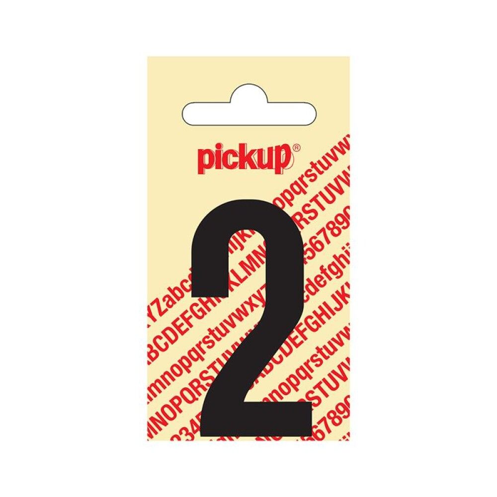 NUMMER PICKUP NOBEL 60 MM 2 SVART