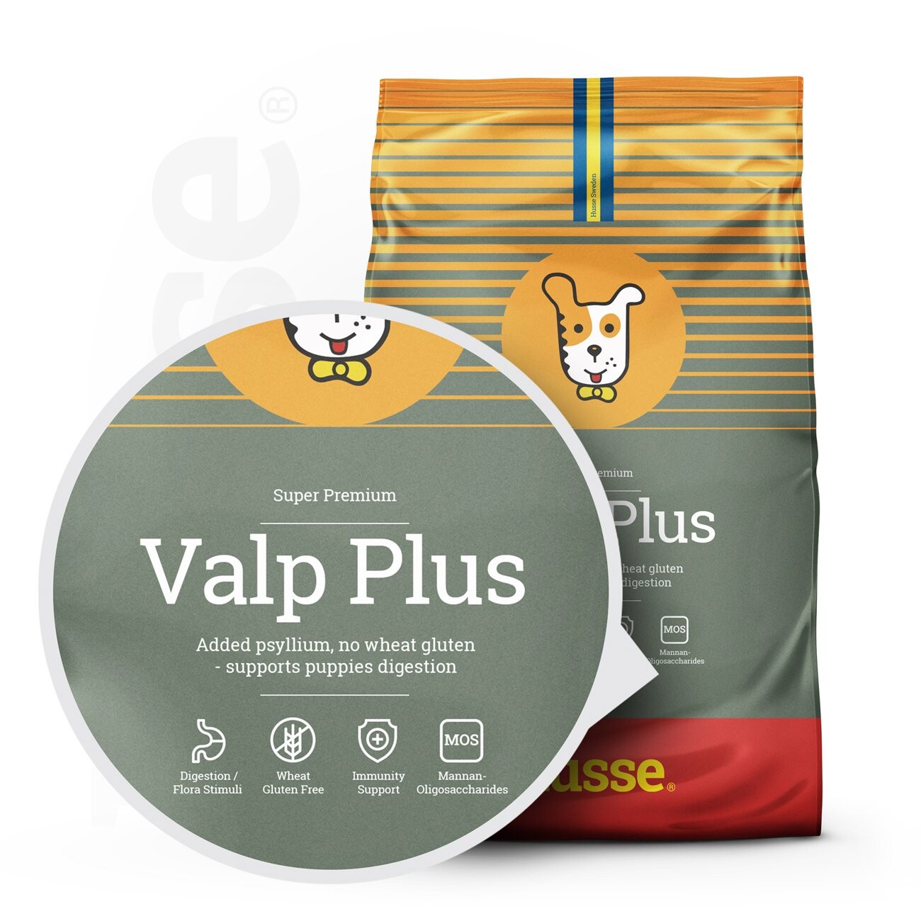husse Valp Plus Huhn & Reis 2 kg