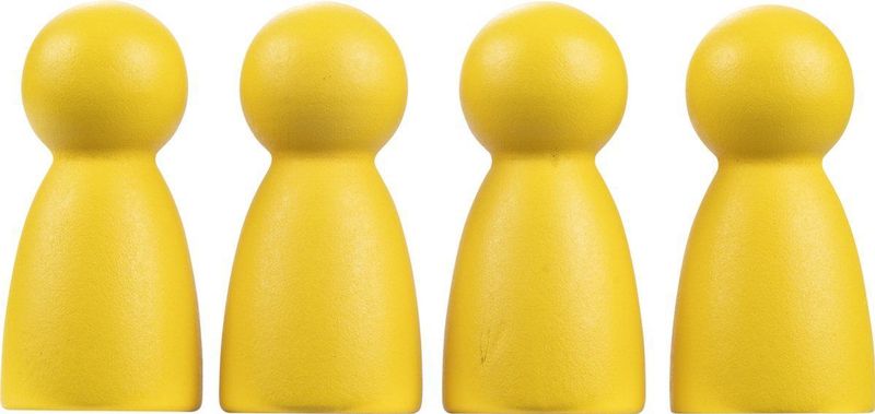 Ludo Jumbo XL - Bordspel - Hout - Geschikt voor 4 of 6 Spelers