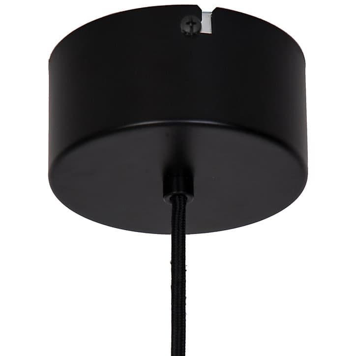 Suspension Hibonit E27 IP20 noir 58cm