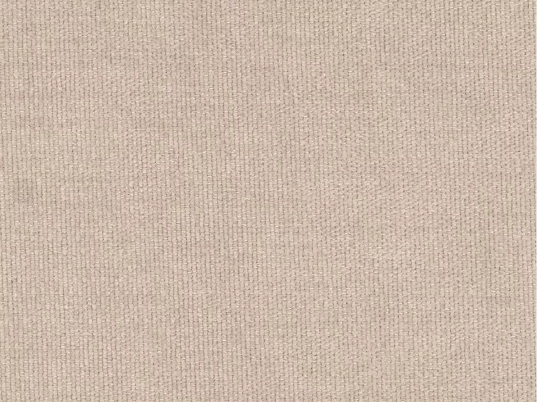 Grand canapé d'angle gauche panoramique en tissu beige BERGOTA