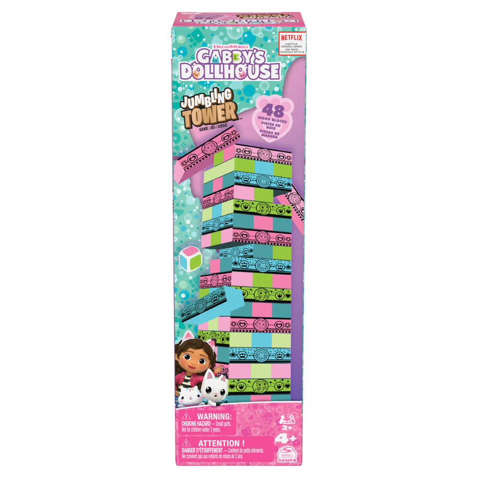 Gabby's Poppenhuis Jumbling Tower spel