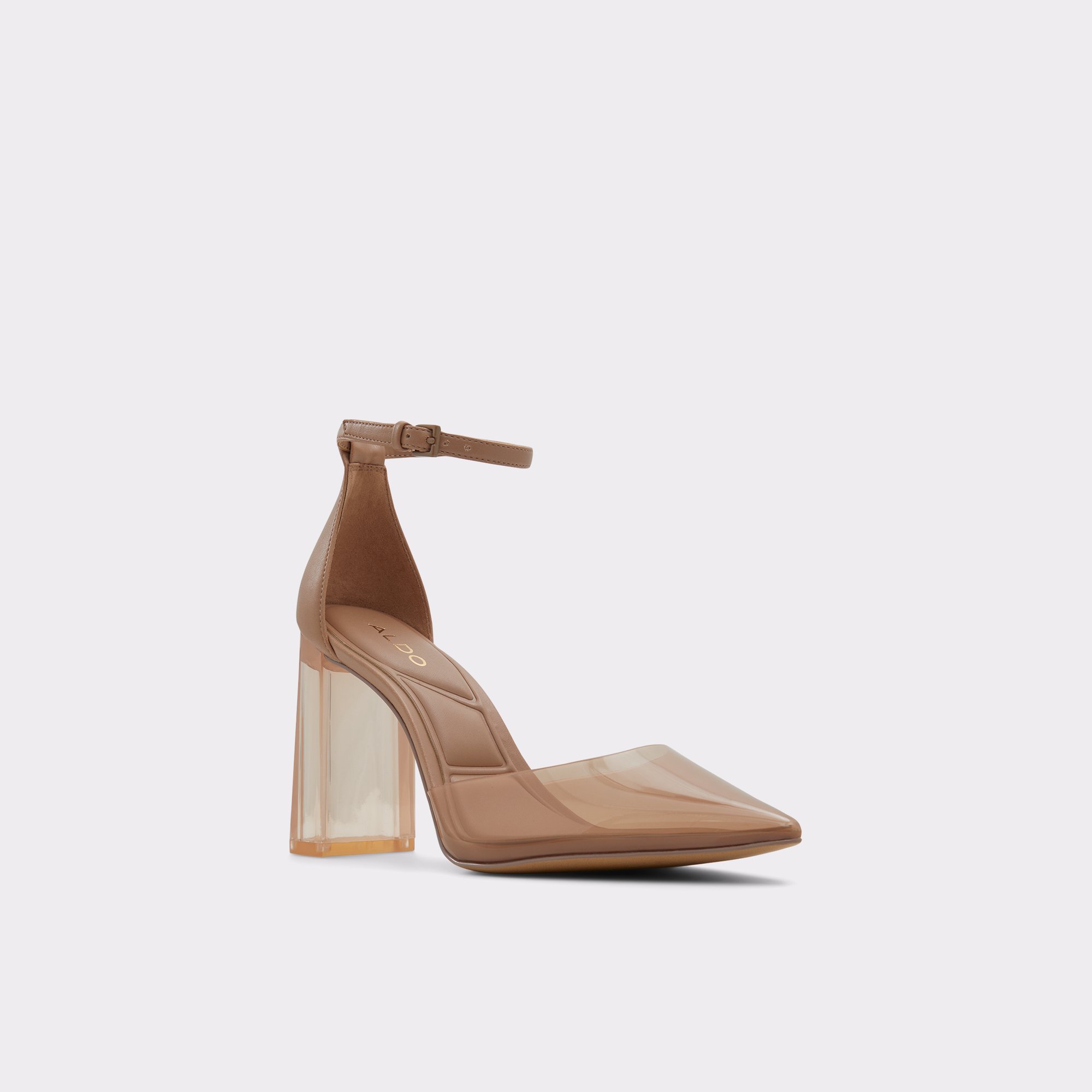 Corelia Medium Beige Women Strappy Heels