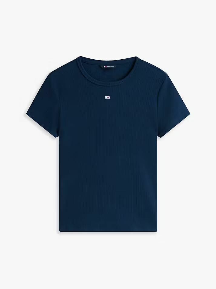 TOMMY JEANS<br>Camiseta com gola redonda e mangas curtas