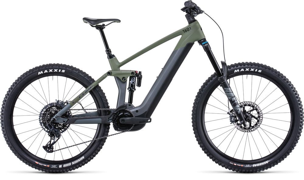Cube Stereo Hybrid 160 HPC TM 750 27.5 flashgrey´n´olive (Neuware mit Lackfehler) kaufen | Bike-Discount