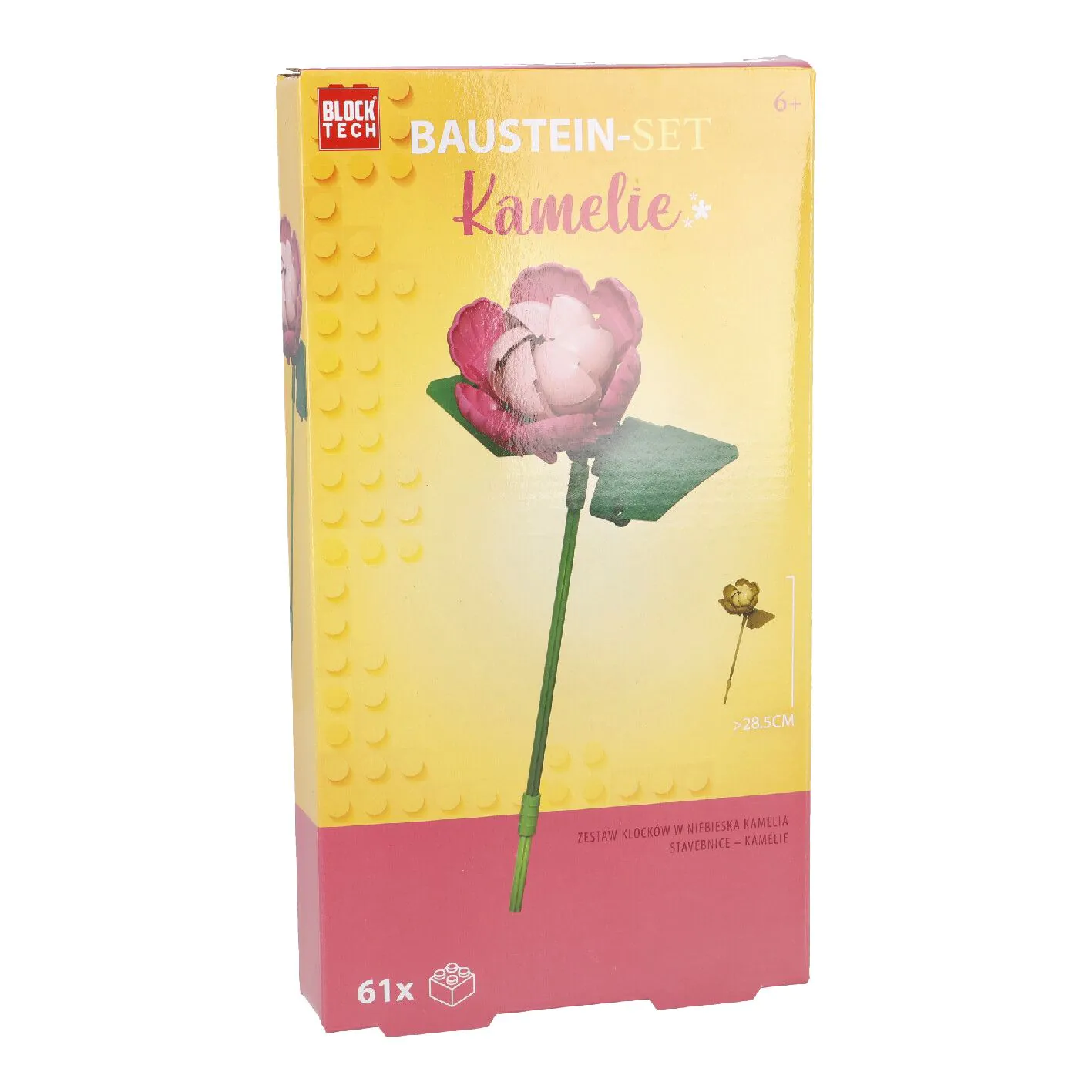 Bausteine-Set 3D, Kamelie, 32 cm