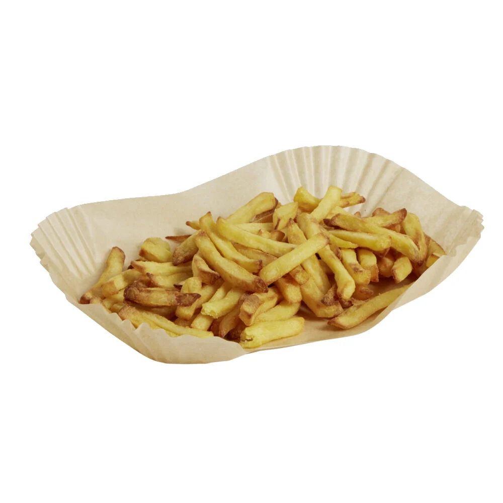 Papier cuisson pour friteuse sans huile 25 feuilles 22x14cm