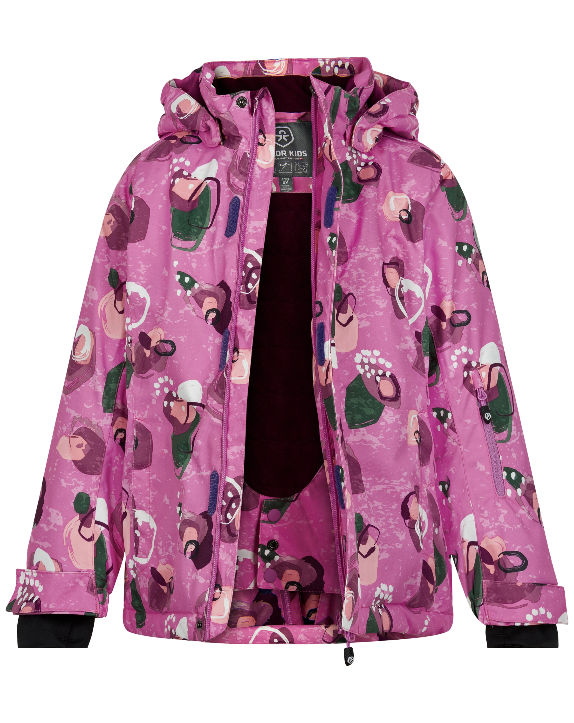 Skijacke KREATIV in opera mauve