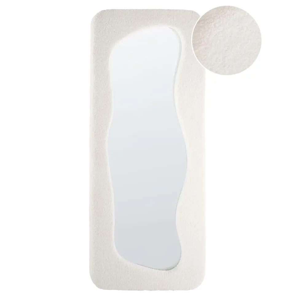 QUIMPER - Wandspiegel - Off-white - Glas/MDF