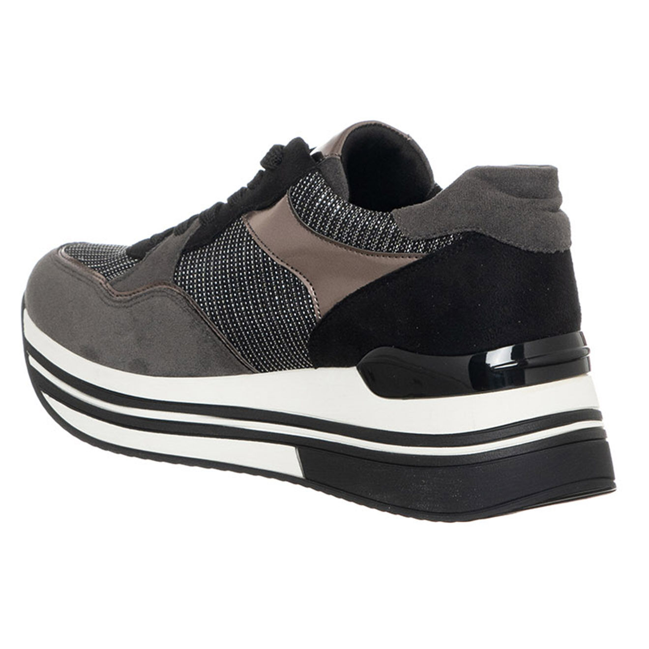 Laura Biagiotti Sneakers Ilona noir/argenté