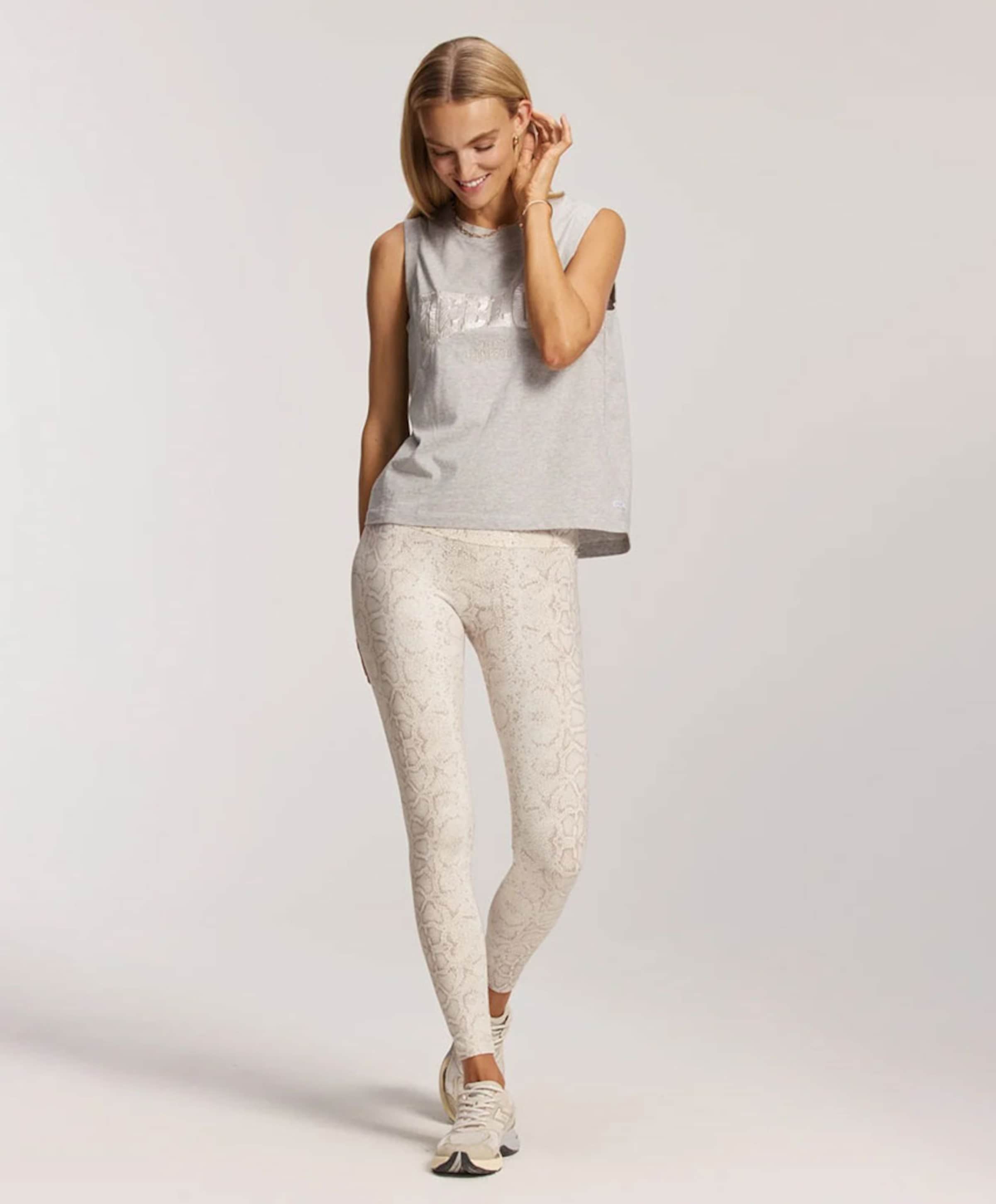 Deblon Sports Classic Leggings High Waistband  dames tights beige