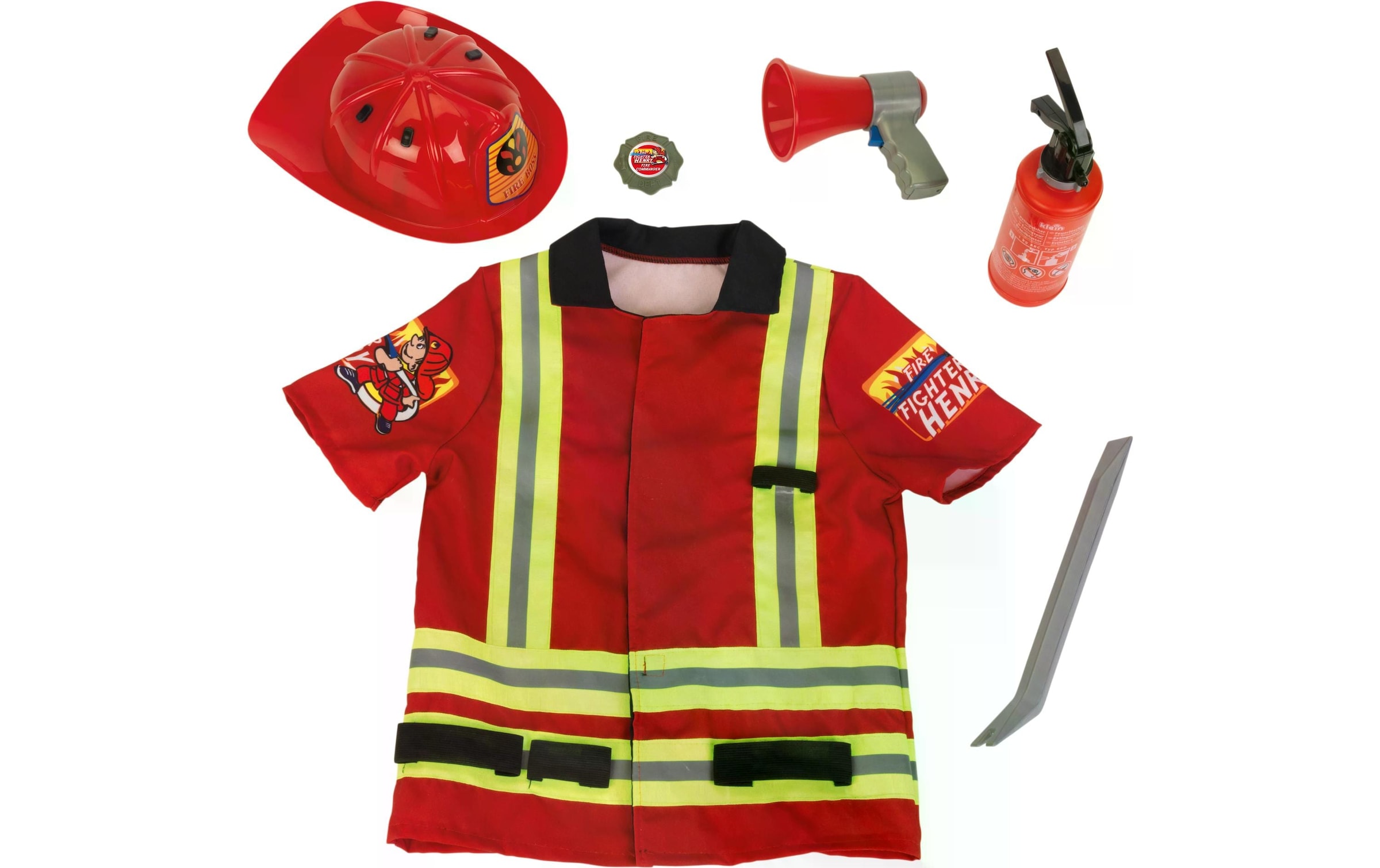 Spielzeug-Arztkoffer »Klein-Toys Rettungsdienst Feuerwehrkostüm«