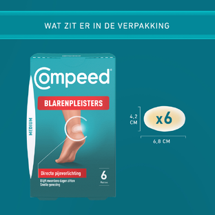 Compeed Blarenpleisters Medium 6ST