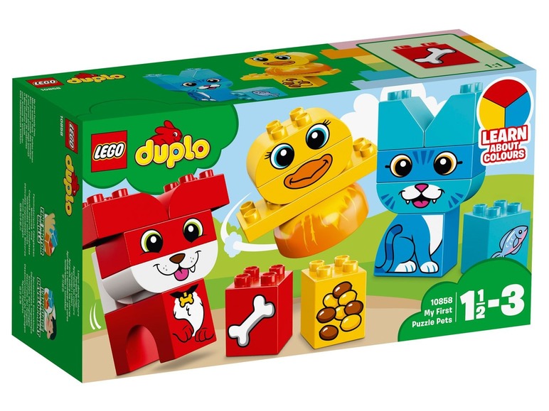 Speelset dierenkleuren