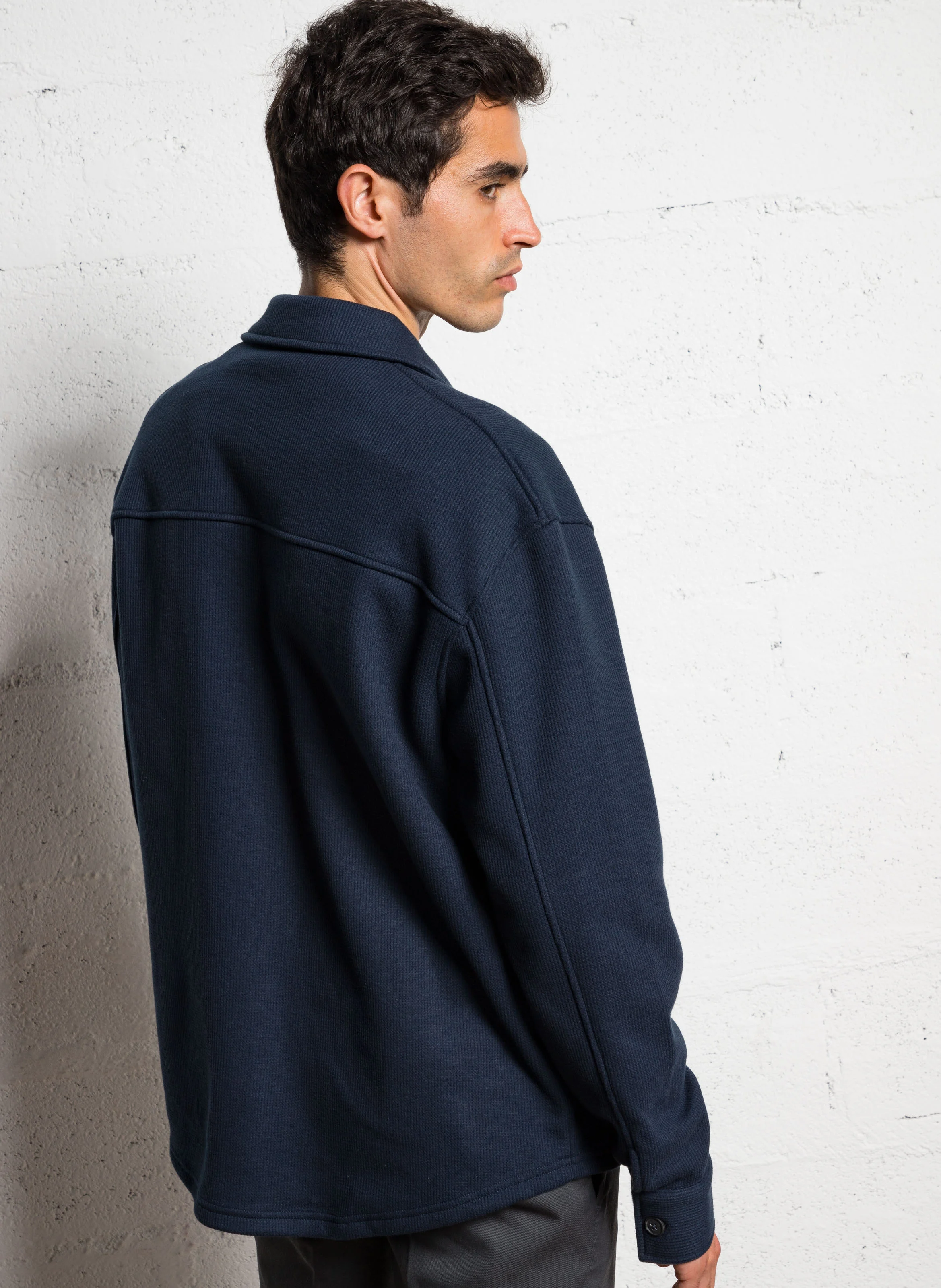 MAX - Surchemise col classique| Bleu