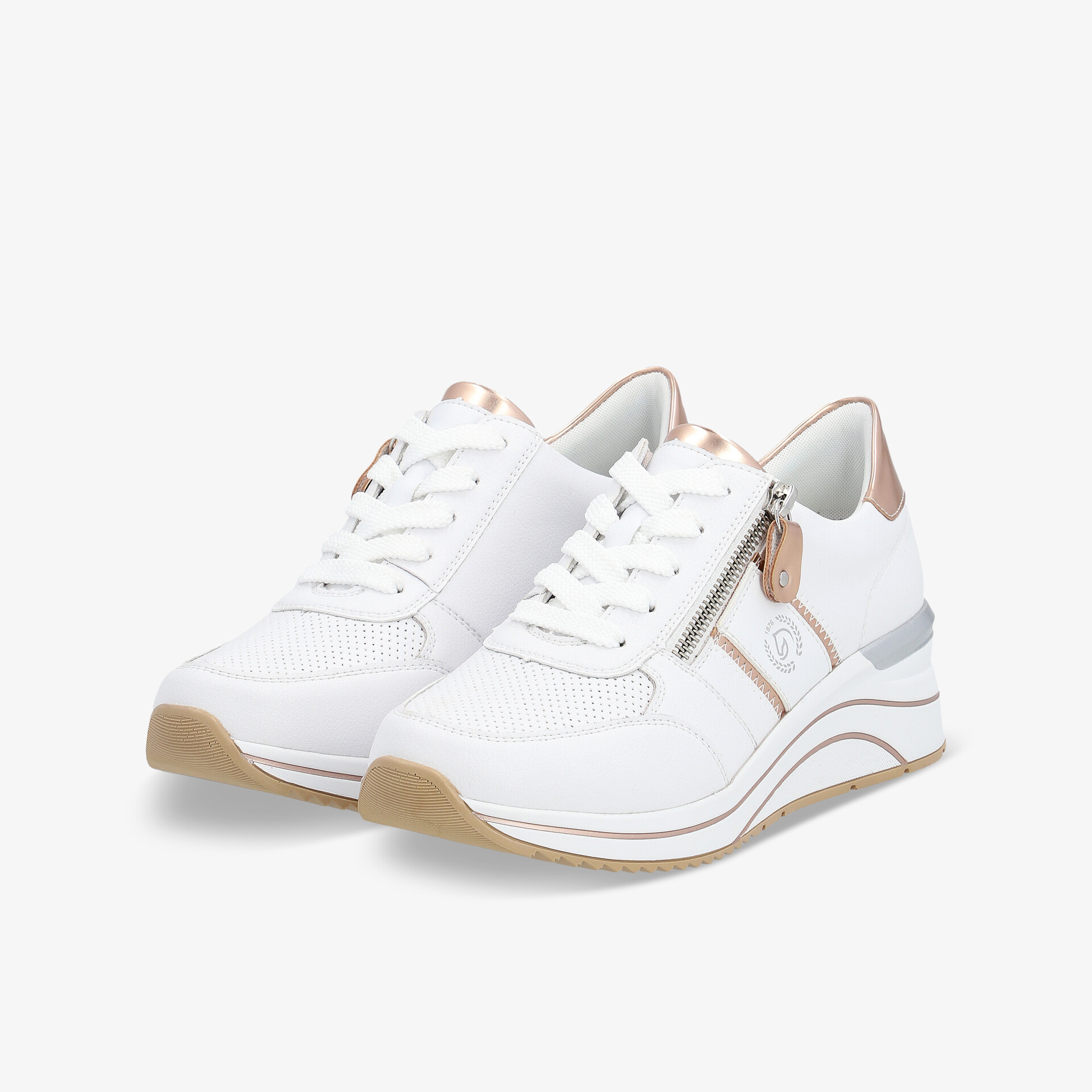 remonte Damen Sneaker weiß