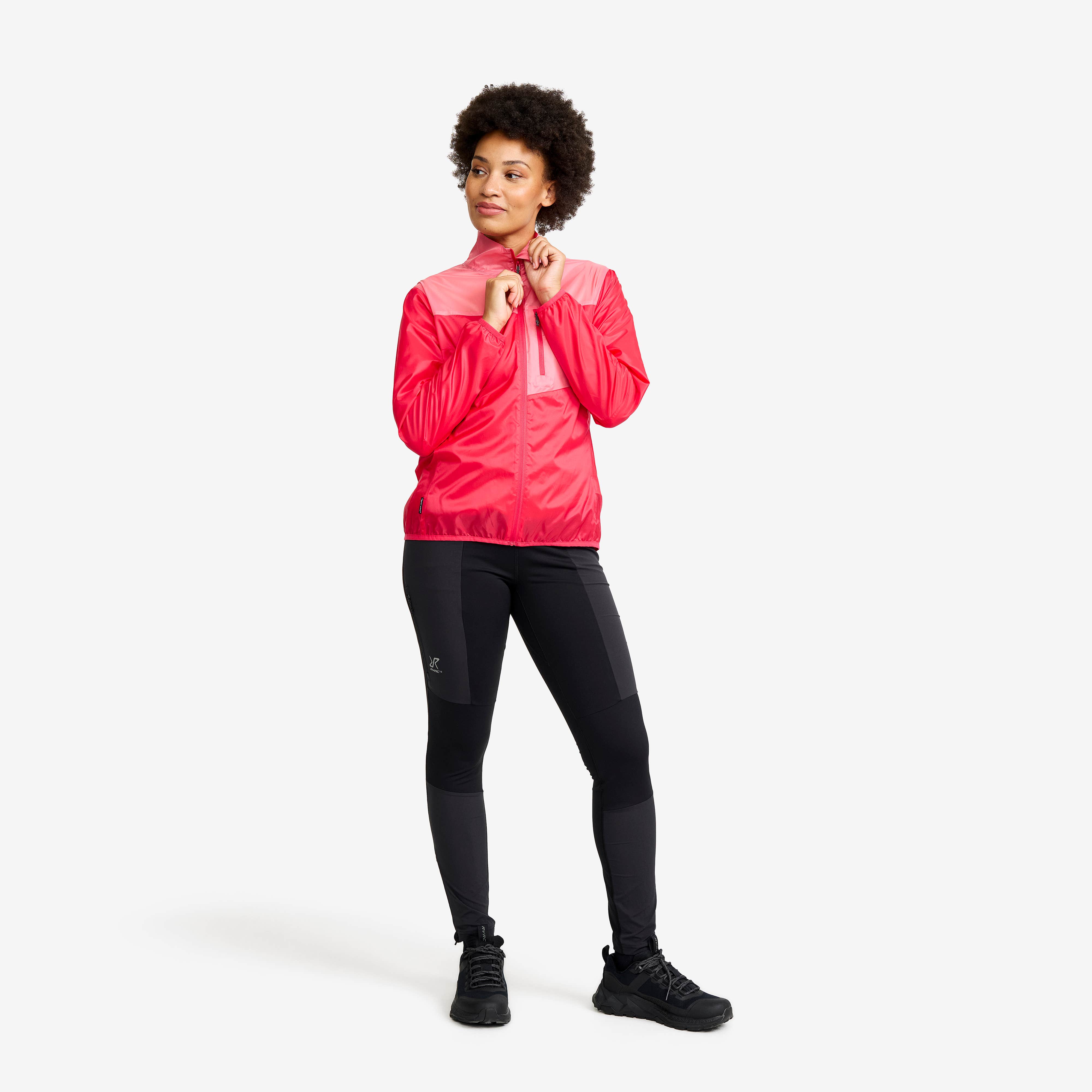 Cliff Pocket Wind Leggings Dame Black
