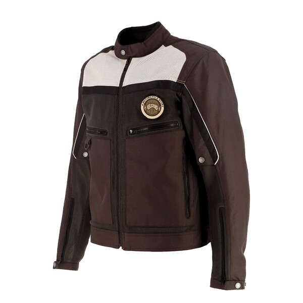 Helstons - Blouson Baja Air Marron / Beige