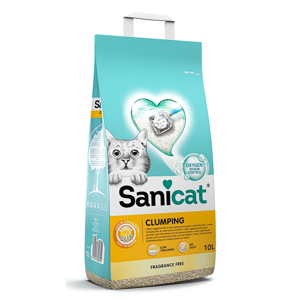 SANICAT BENTONITE AGLOMERANTE SEM AROMA 10 LTS (8,4 Kg)
