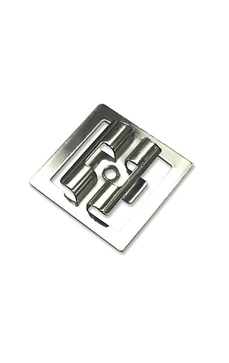 Clips de fixation acier GoodHome pour lame de terrasse x50